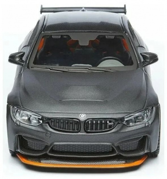 39249 DIY машинка с отверткой die-cast BMW M4 GTS, 1:24, тёмно-серая